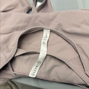 Lululemon Light Mauve body suit - Size 6